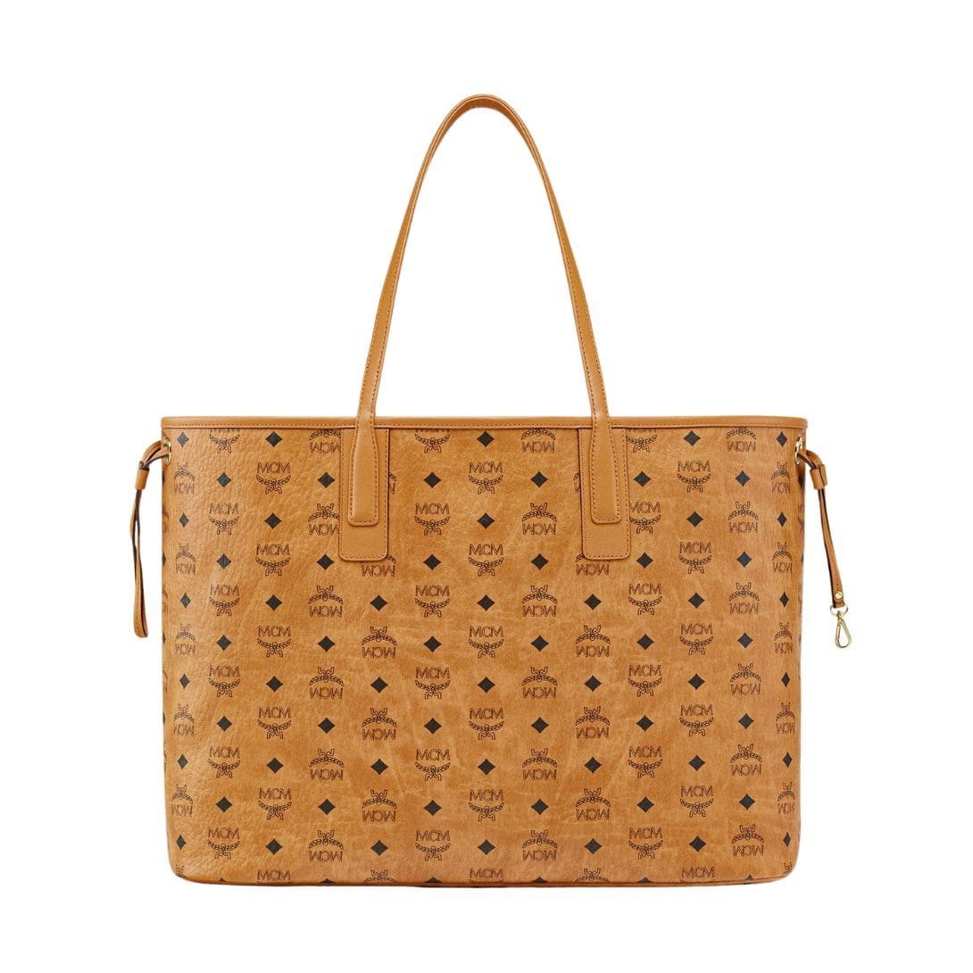 MCM LARGE REVERSIBLE LIZ SHOPPER IN VISETOS COGNAC - Image 2
