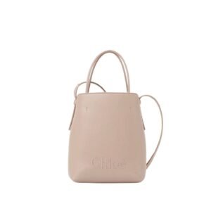 CHLOÉ SENSE MICRO TOTE BAG NOMAD BEIGE