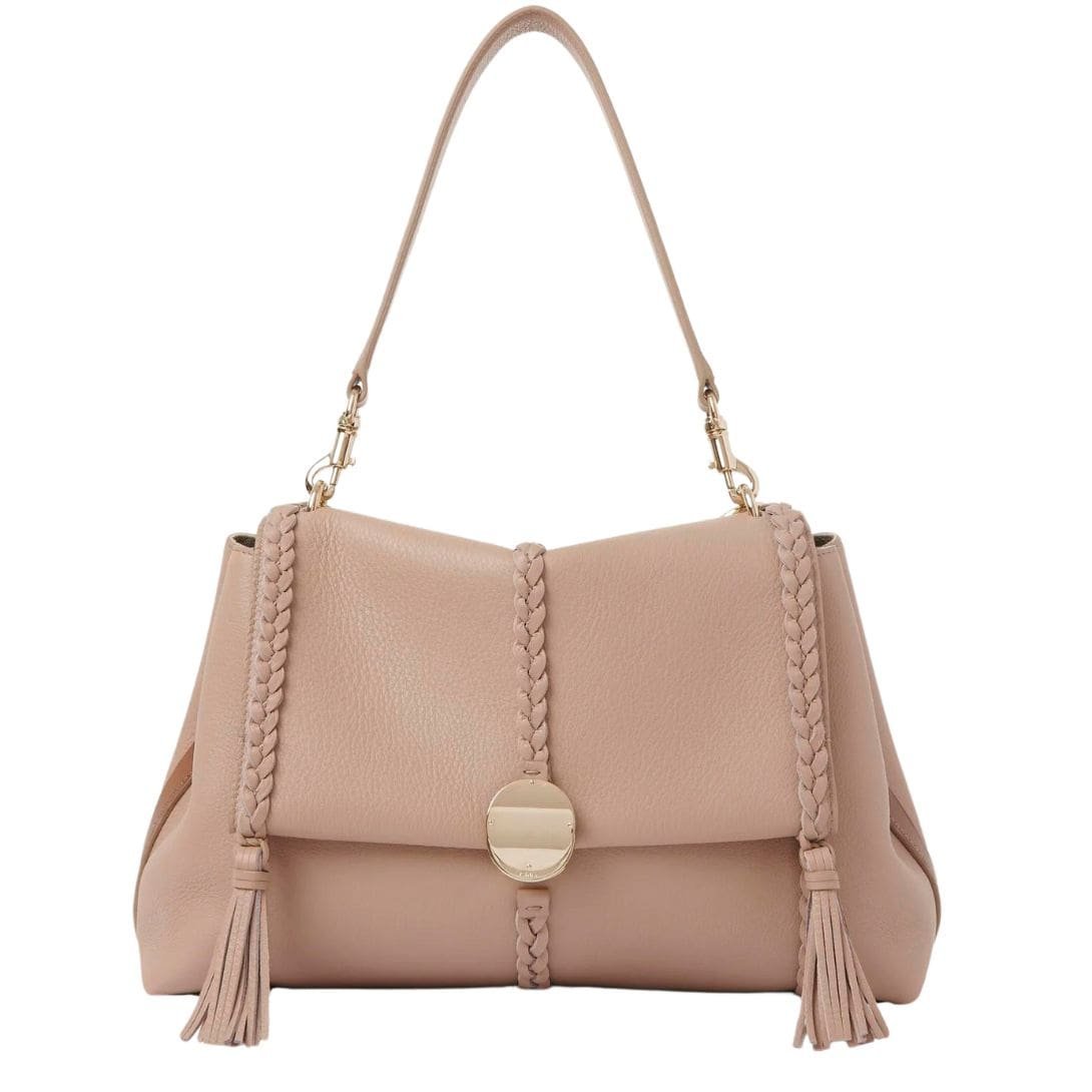 CHLOE PENELOPE MEDIUM SOFT SHOULDER BAG NOMAD BEIGE