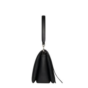 MCM MEDIUM MODE TRAVIA SHOULDER BAG IN SPANISH CALF LEATHER BLACK