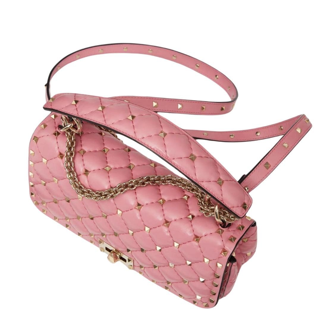 VALENTINO GARAVANI ROCKSTUD SPIKE CALFSKIN SHOULDER BAG - Image 7
