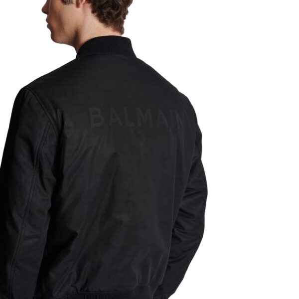 BALMAIN PB NYLON BOMBER JACKET - Image 2