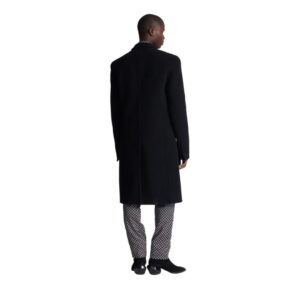 BALMAIN DOUBLE FACE WOOL AND CASHMERE COAT