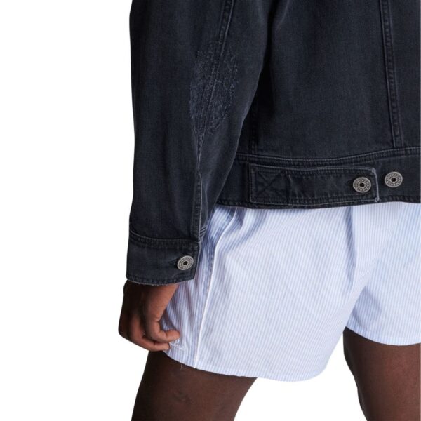 BALMAIN WORN EFFECT DENIM JACKET - Image 8