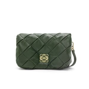 LOEWE GOYA PUFFER MINI BAG IN SHINY LAMBSKIN
