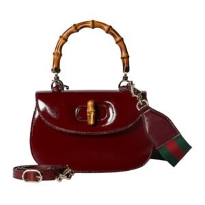 GUCCI GUCCI BAMBOO 1947 SMALL TOP HANDLE BAG