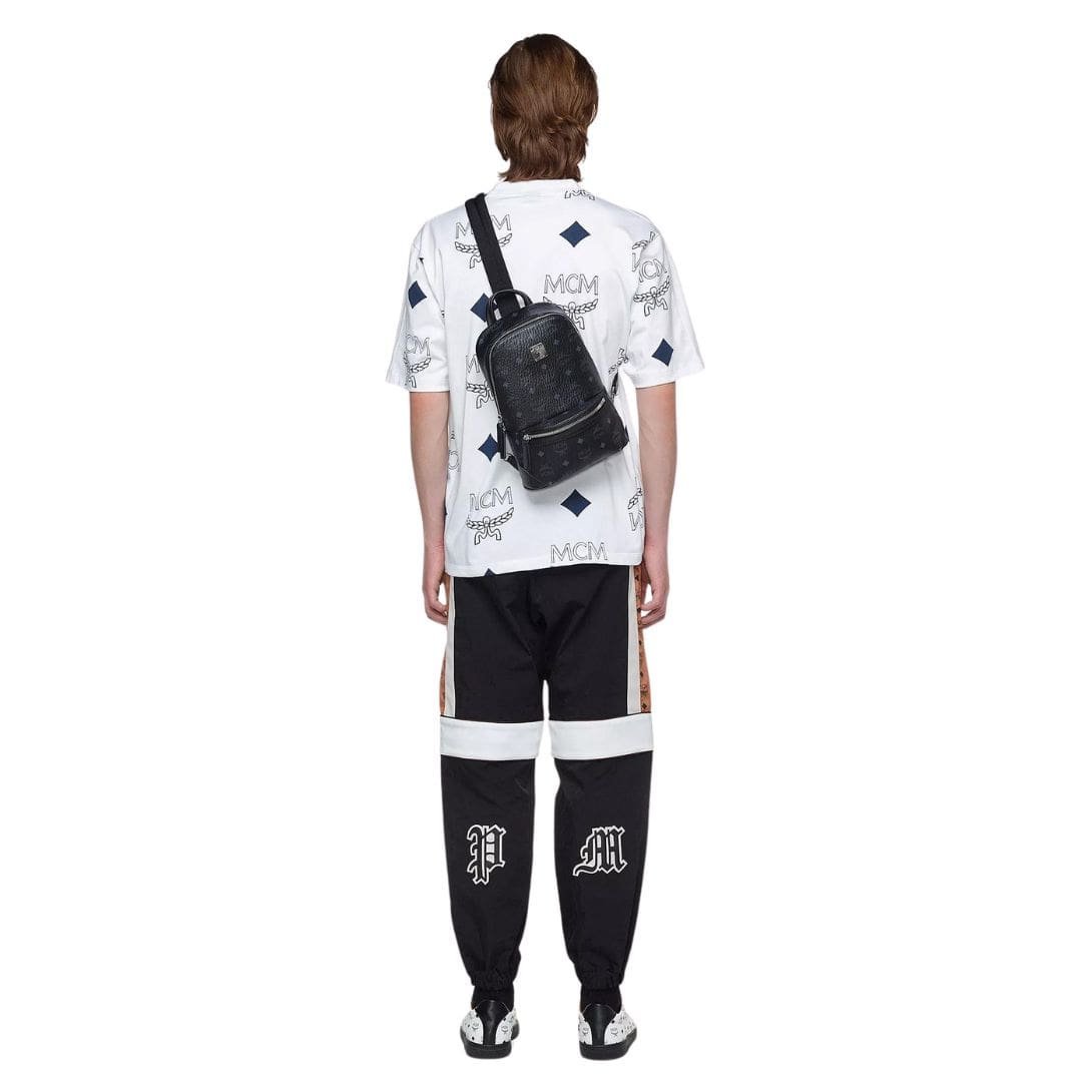 MCM AREN SLING BAG IN VISETOS BLACK - Image 7