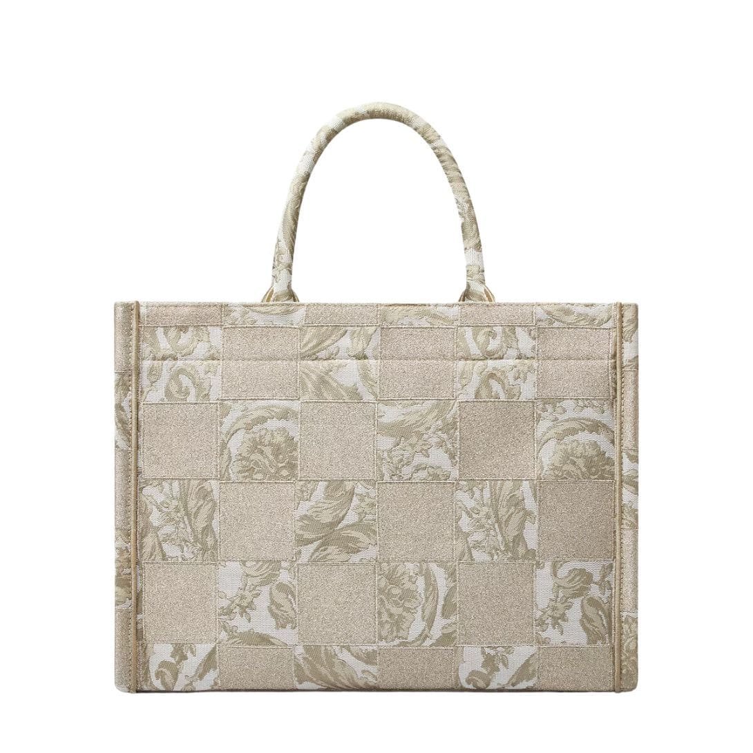 VERSACE CONTRASTO ATHENA TOTE BAG - Image 3