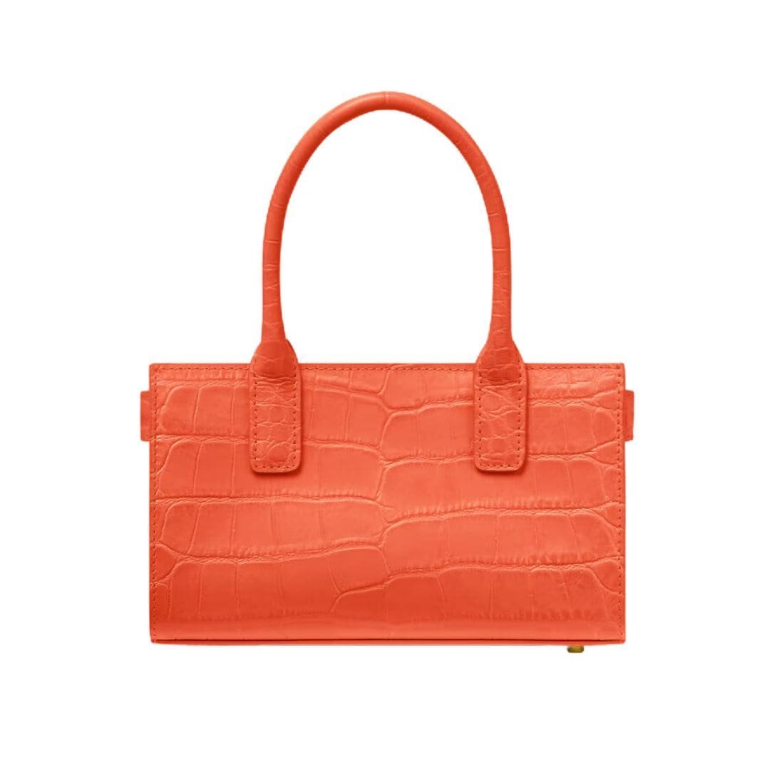 VERSACE CROC-EFFECT MEDUSA '95 SMALL TOTE BAG - Image 3