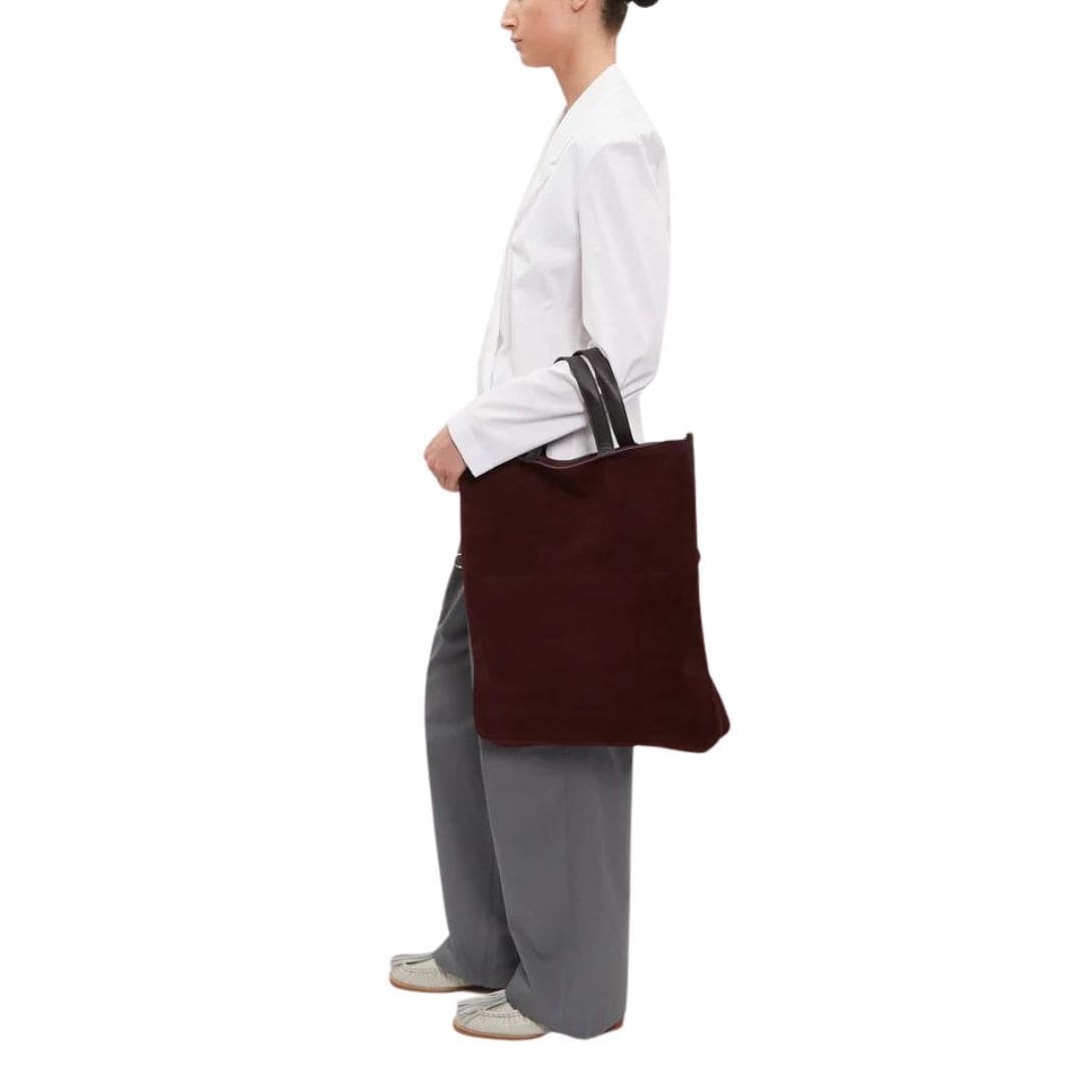 LA GARCONNE DRIES VAN NOTEN SUEDE LARGE SOFT BAG - Image 6