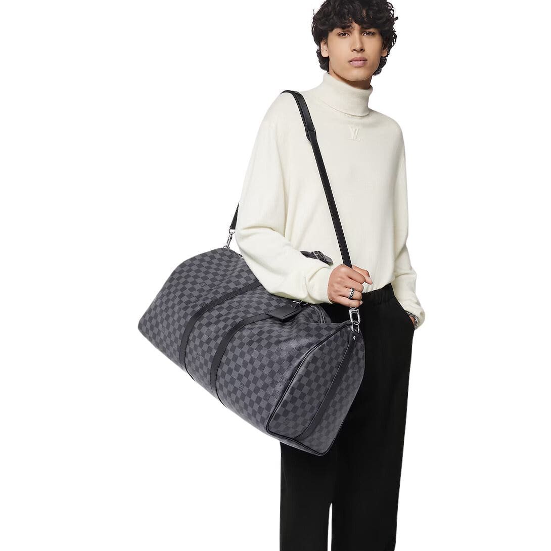 LOUIS VUITTON KEEPALL BANDOULIERE 55 - Image 7