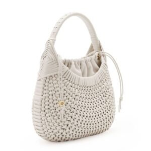 LOEWE DIAMOND HOBO BAG IN CALFSKIN