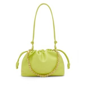 LOEWE MINI FLAMENCO PURSE BAG IN SOFT LAMBSKIN