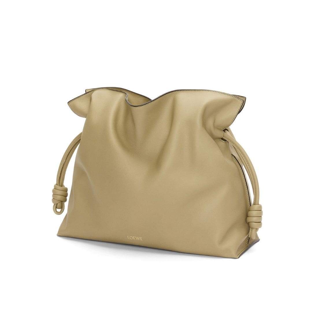 LOEWE LARGE FLAMENCO CLUTCH BAG IN CALFSKIN NAPPA - Image 2