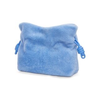 LOEWE BORSA FLAMENCO CLUTCH IN SHEARLING