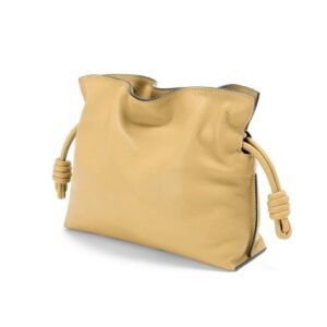 LOEWE MINI FLAMENCO CLUTCH BAG IN CALFSKIN NAPPA