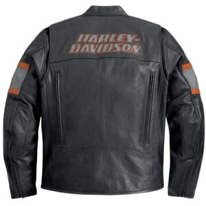 HARLEY DAVIDSON MEN’S SCREAMING EAGLE LEATHER JACKET