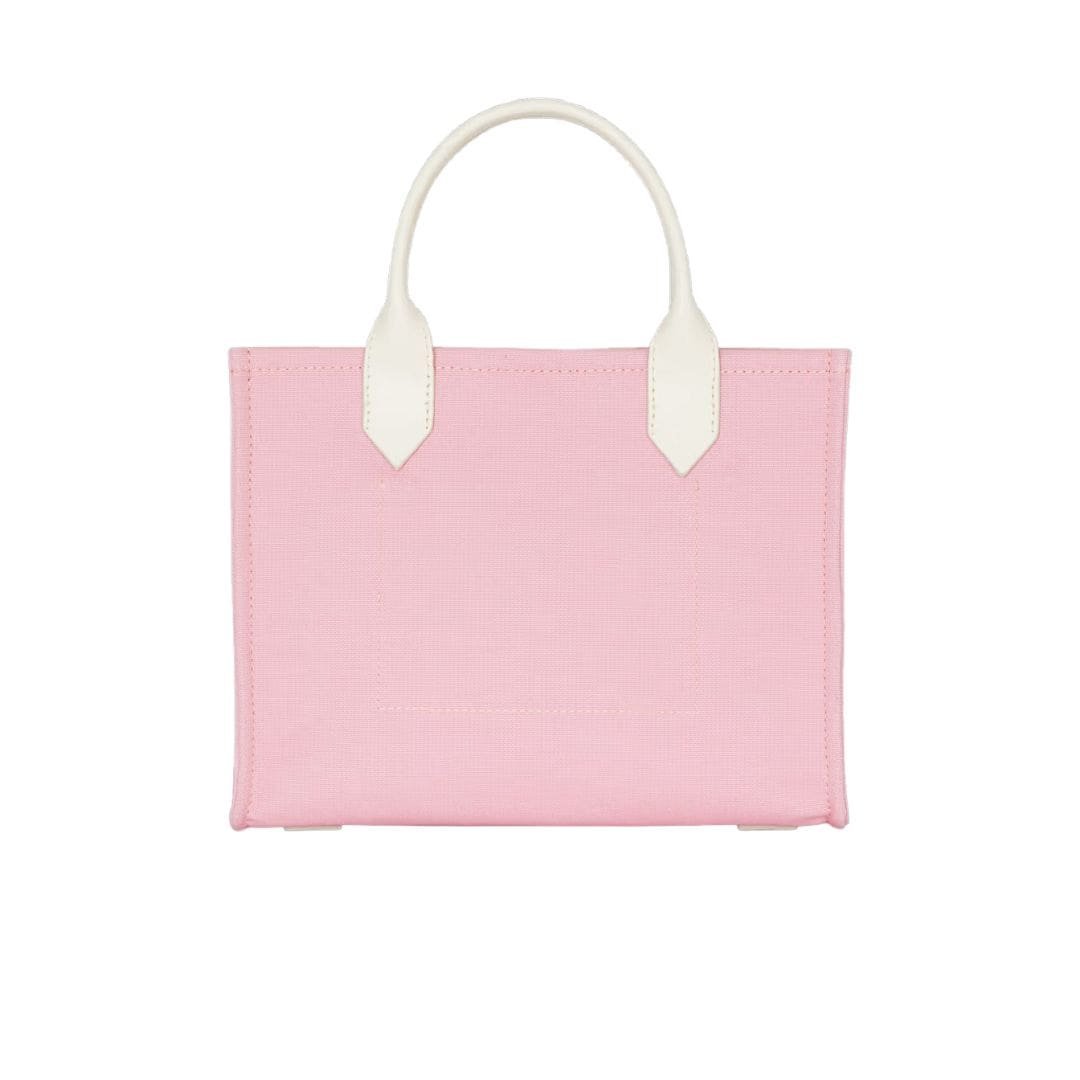 BALMAIN B-ARMY SMALL CANVAS AND LEATHER TOTE BAG - Image 2