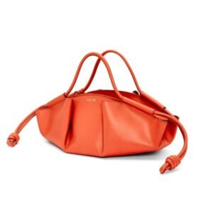 LOEWE SMALL PASEO BAG IN SHINY CALFSKIN
