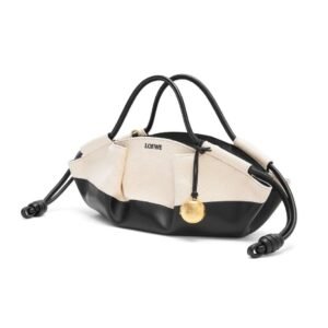 LOEWE SMALL PASEO BAG IN SHINY CALFSKIN