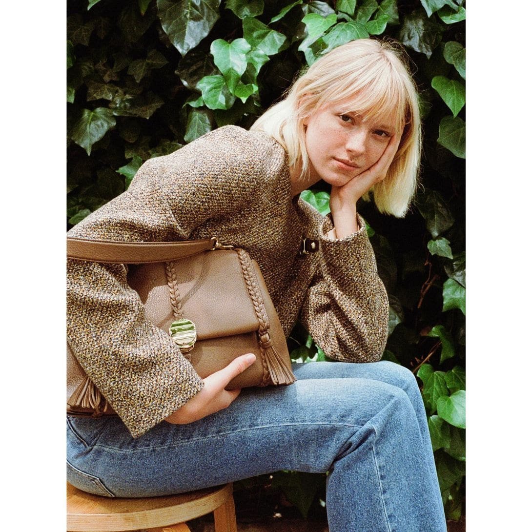 CHLOE PENELOPE MEDIUM SOFT SHOULDER BAG DARK NUT - Image 2