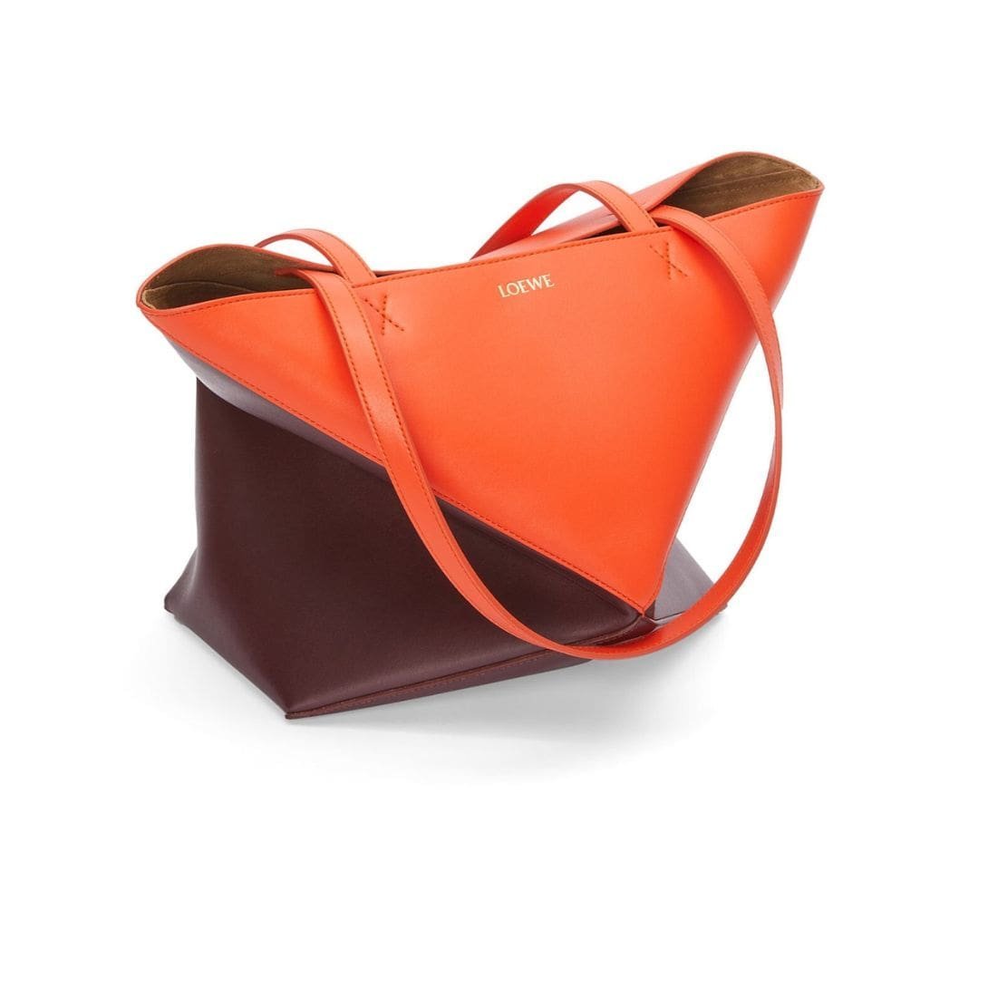 LOEWE PUZZLE FOLD TOTE BAG IN SHINY CALFSKIN - Image 3