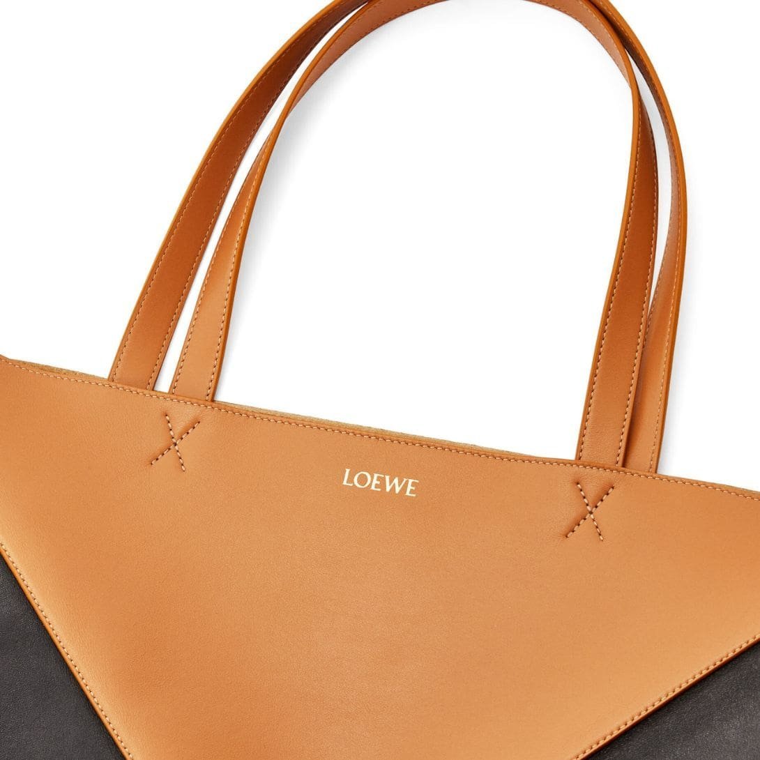LOEWE PUZZLE FOLD TOTE XL BAG IN SHINY CALFSKIN - Image 6