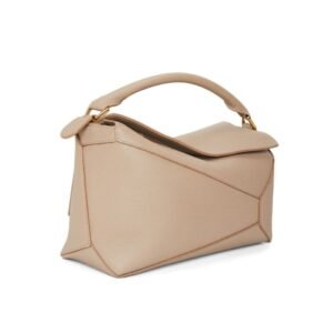 LOEWE LARGE PUZZLE BAG IN SOFT GRAINED CALFSKIN