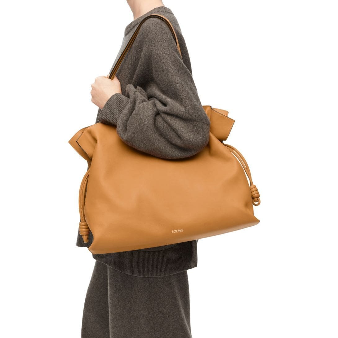 LOEWE FLAMENCO CLUTCH XL BAG IN CALFSKIN NAPPA - Image 6