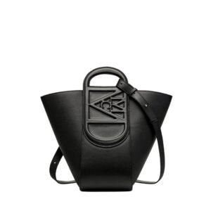 MCM LARGE MODE TRAVIA TOTE IN SPANISH NAPPA LEATHER BLACK