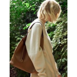 CHLOE MARCIE HOBO BAG DARK NUT