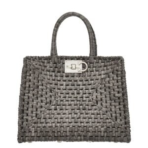 FERRAGAMO STUDIO BOX BAG (M)