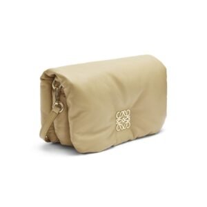 LOEWE GOYA PUFFER MINI BAG IN SHINY LAMBSKIN