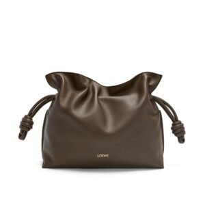 LOEWE FLAMENCO CLUTCH BAG IN CALFSKIN NAPPA
