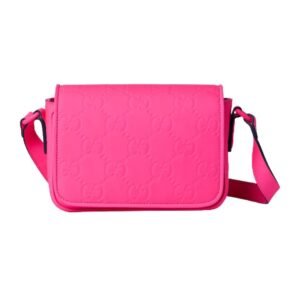 GUCCI GG RUBBER EFFECT SUPER MINI BAG