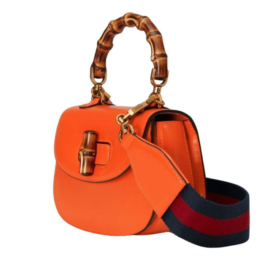GUCCI BAMBOO 1947 MINI TOP HANDLE BAG - Image 2