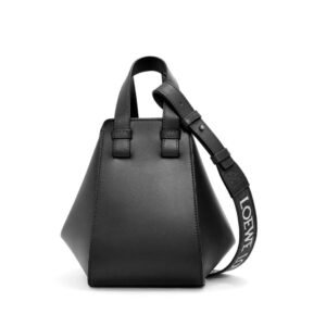 LOEWE HAMMOCK COMPACT BAG IN SATIN CALFSKIN
