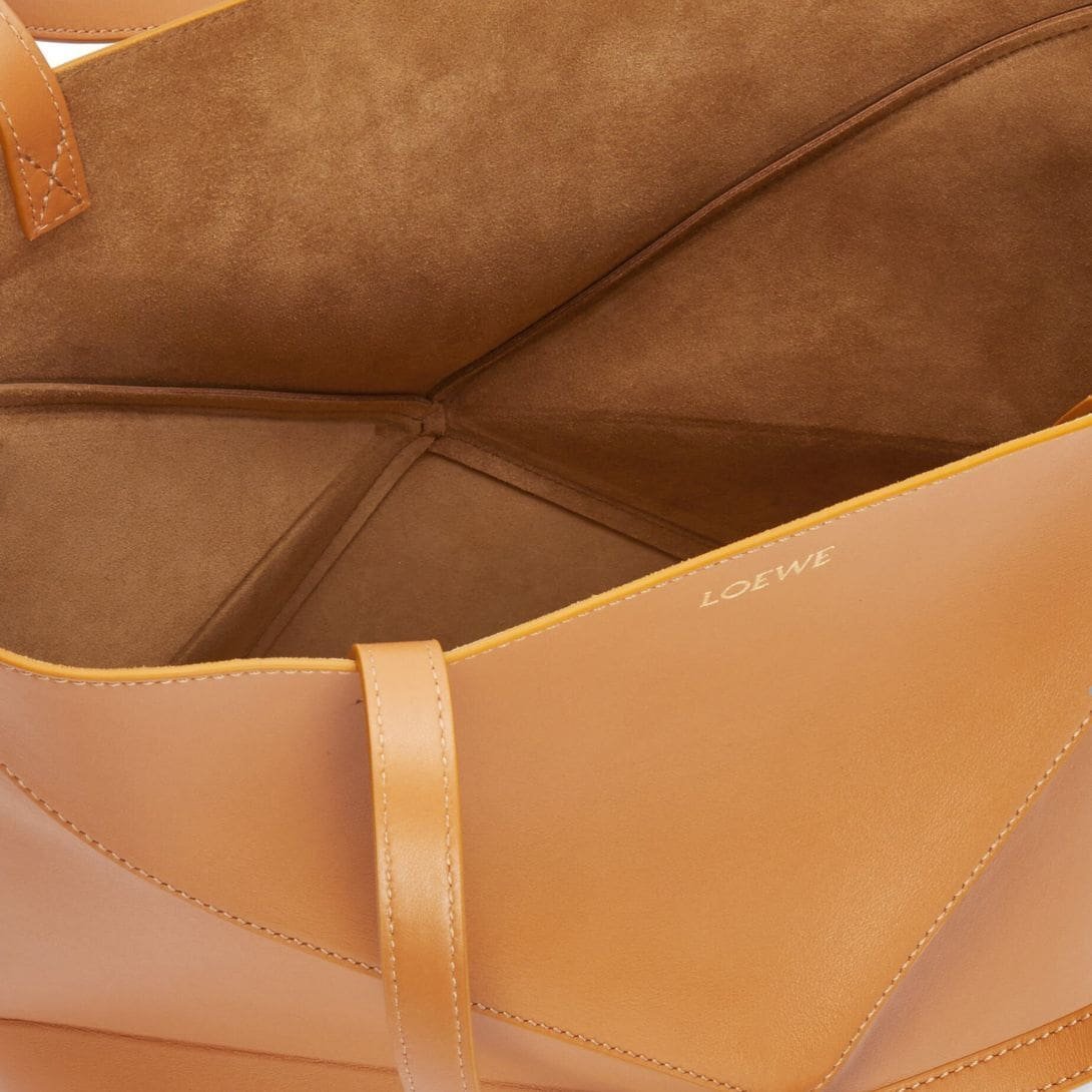 LOEWE PUZZLE FOLD TOTE BAG IN SHINY CALFSKIN - Image 5