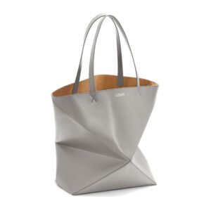 LOEWE PUZZLE FOLD TOTE XL BAG IN SHINY CALFSKIN