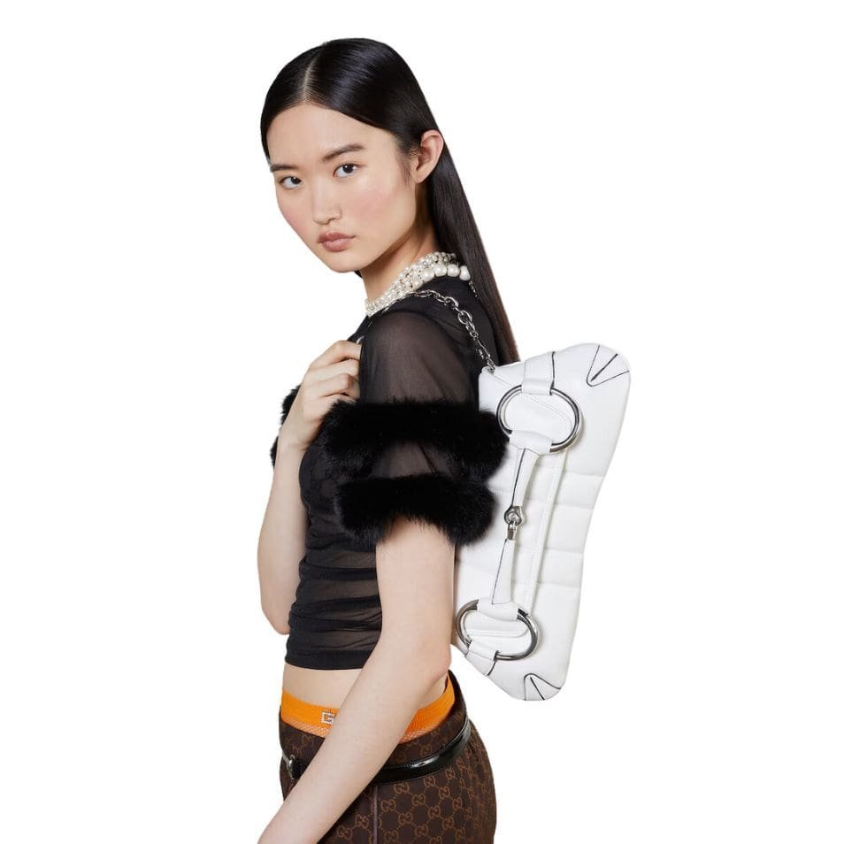 GUCCI HORSEBIT CHAIN SMALL SHOULDER BAG - Image 9