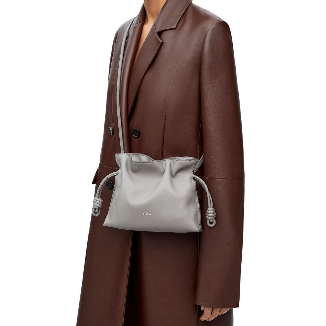 LOEWE MINI FLAMENCO CLUTCH BAG IN CALFSKIN NAPPA - Image 8