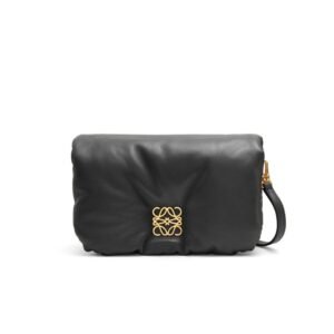 LOEWE GOYA PUFFER MINI BAG IN SHINY LAMBSKIN