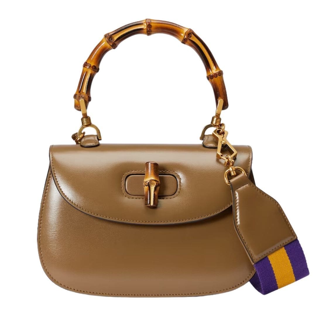 GUCCI GUCCI BAMBOO 1947 SMALL TOP HANDLE BAG - Image 2