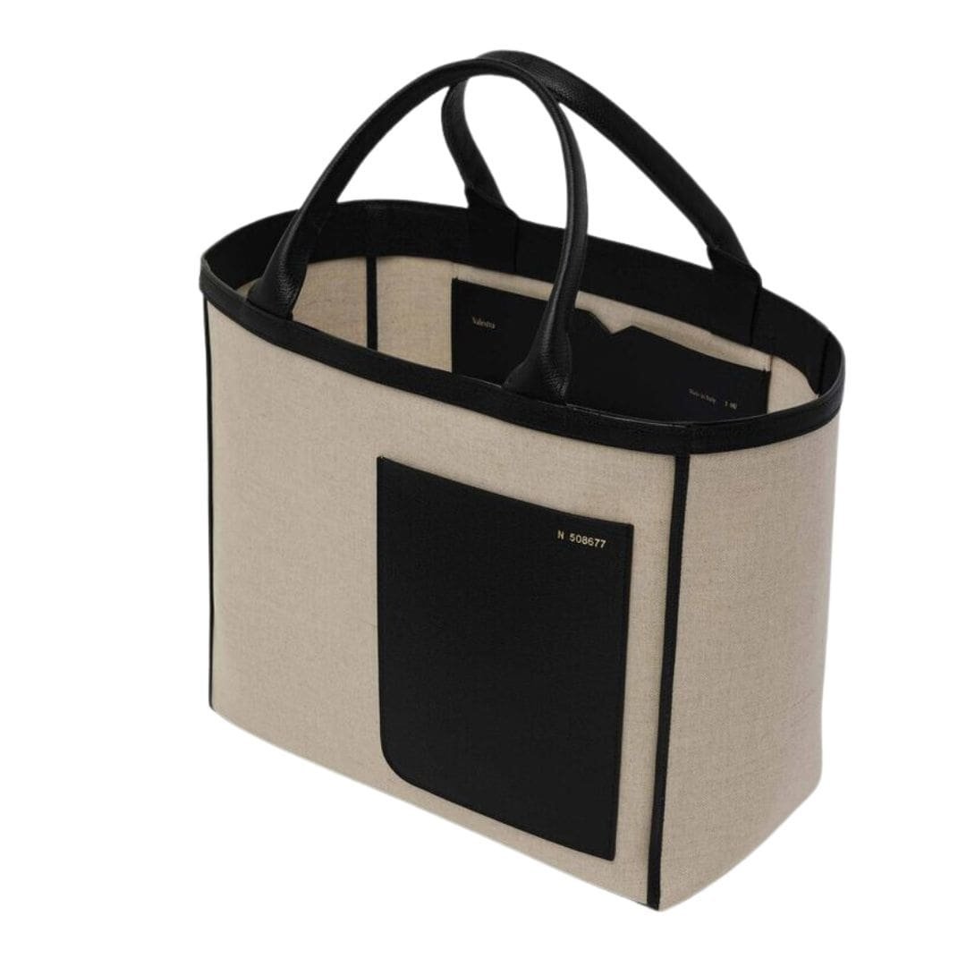 VALEXTRA SHOPPING MEDIUM BAG CANVAS - Image 5