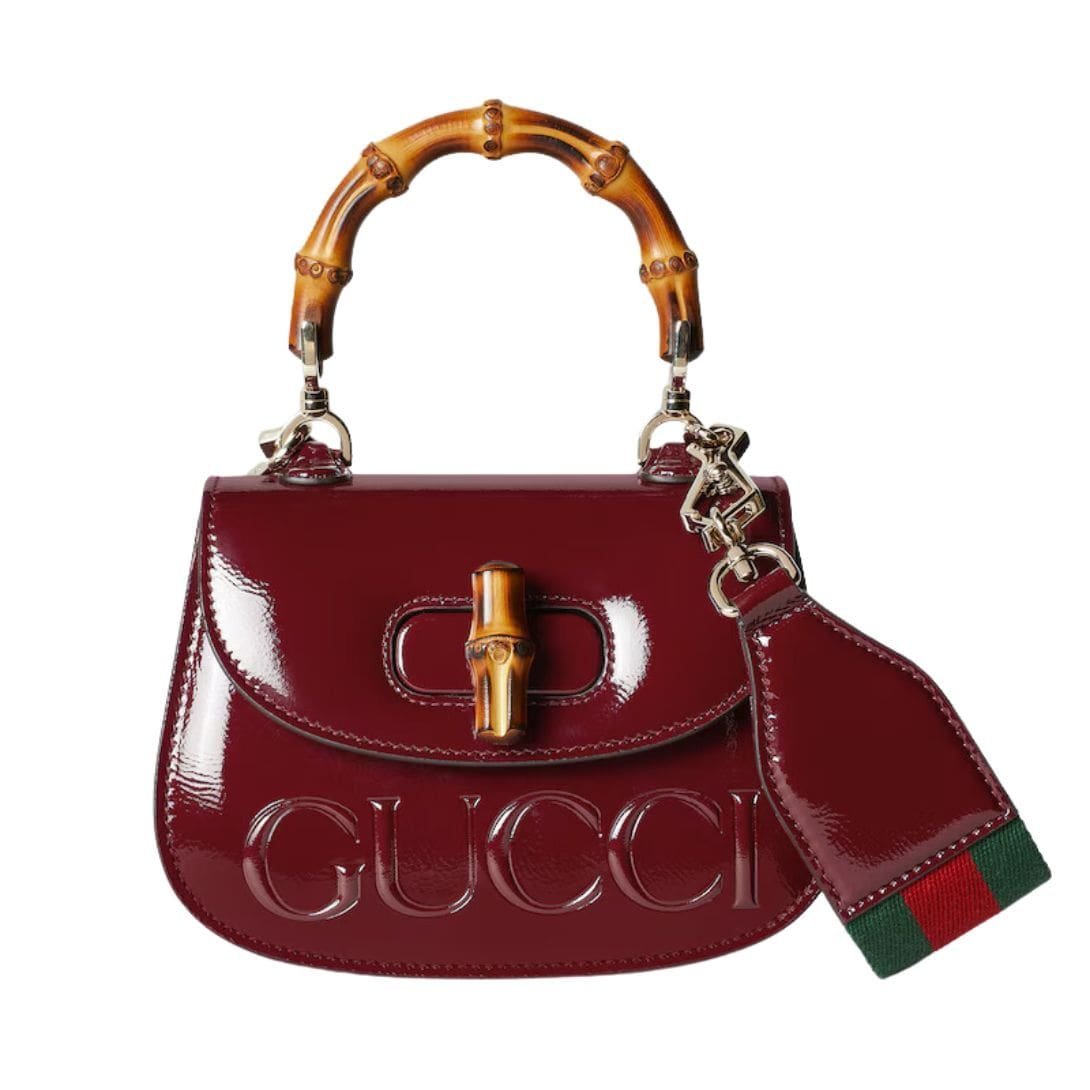 GUCCI BAMBOO 1947 MINI TOP HANDLE BAG - Image 9
