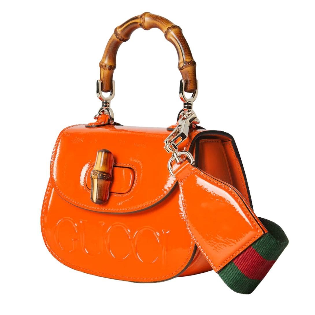 GUCCI BAMBOO 1947 MINI TOP HANDLE BAG - Image 8
