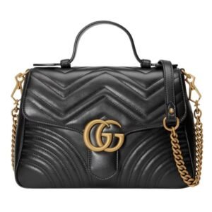 GUCCI GG MARMONT SMALL TOP HANDLE BAG