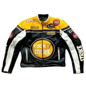 Lucky Strike Racing Leather Jacket