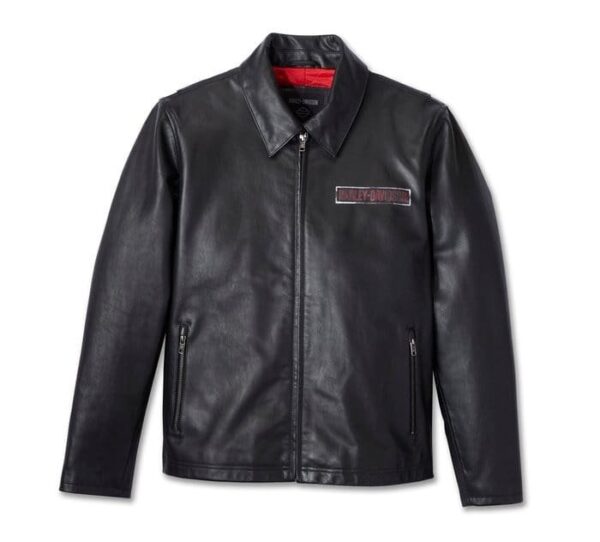 HARLEY DAVIDSON MENS EAGLE LEATHER JACKET