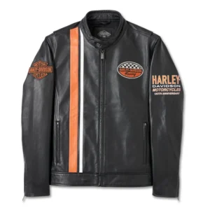 Harley Davidson Men’s 120th Anniversary Leather Jacket
